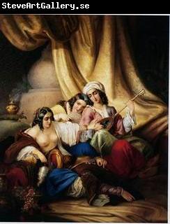unknow artist Arab or Arabic people and life. Orientalism oil paintings 163